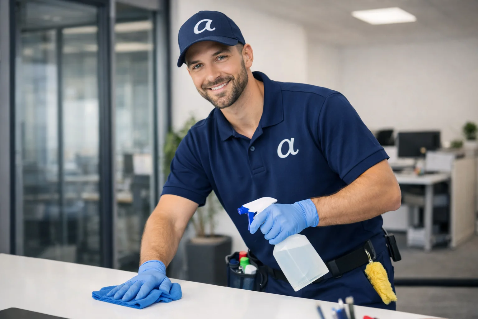 Unterhaltsreinigung – regelmäßige Reinigung von Büroflächen